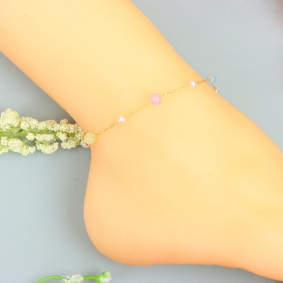 Handmade Anklet – A Stylish Choice for Women, Thoughtful Gift Idea, EVCH1298 - Picture 6 of 8